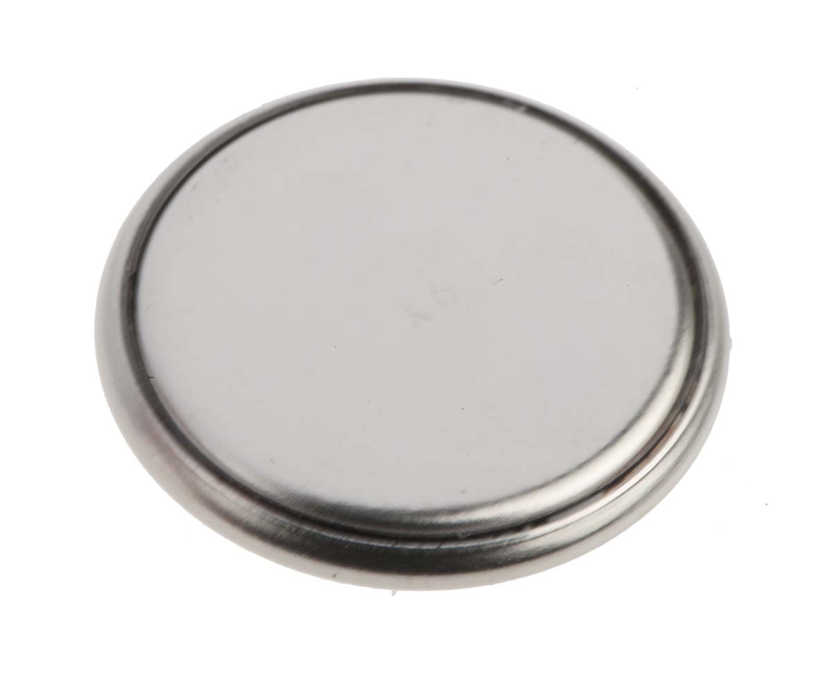Panasonic CR1616 Button Battery, 3V, 16mm Diameter