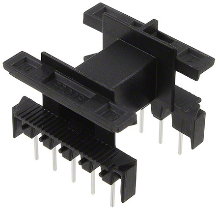 EPCOS, Horizontal Coil Former for use with E 20/10/6 Core