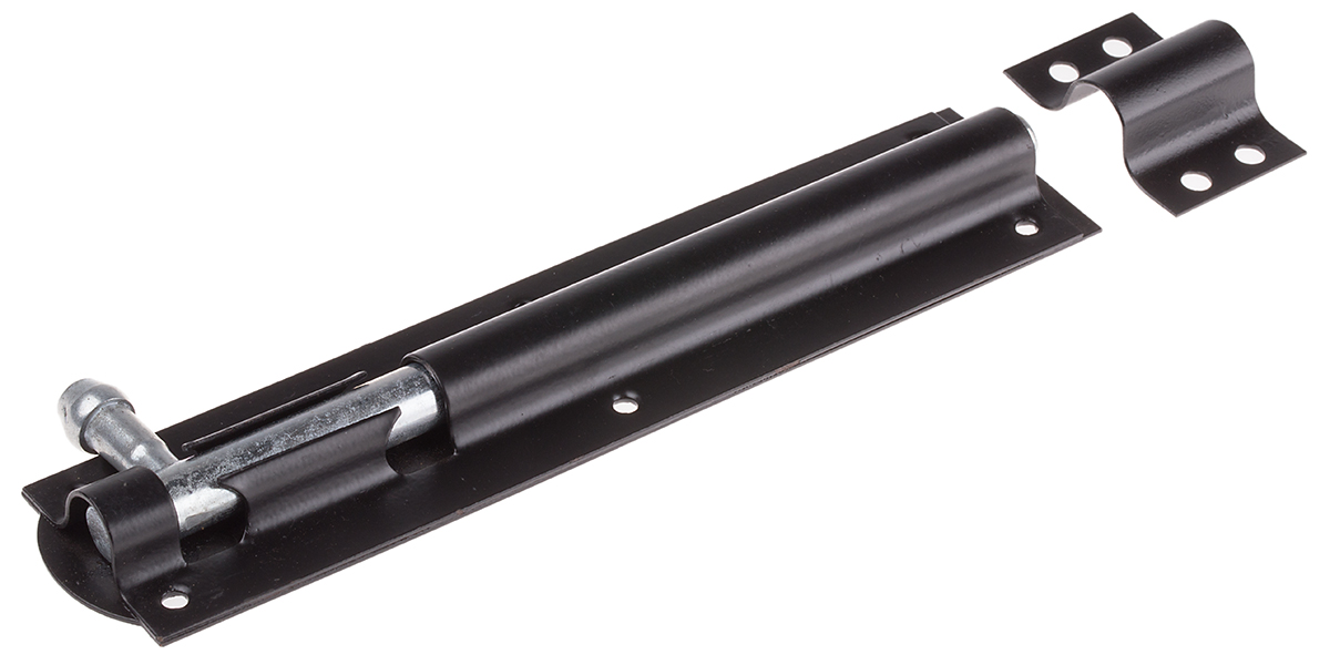 RS PRO Steel Epoxy Powder Coated Door Bolt, 210 x 45mm