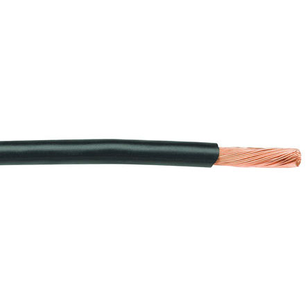 Alpha Wire Hook-up Wire TEFLON Series Black 0.06 mm² PTFE Equipment Wire, 30 AWG, 7/0.10 mm, 30m, PTFE Insulation, 5851