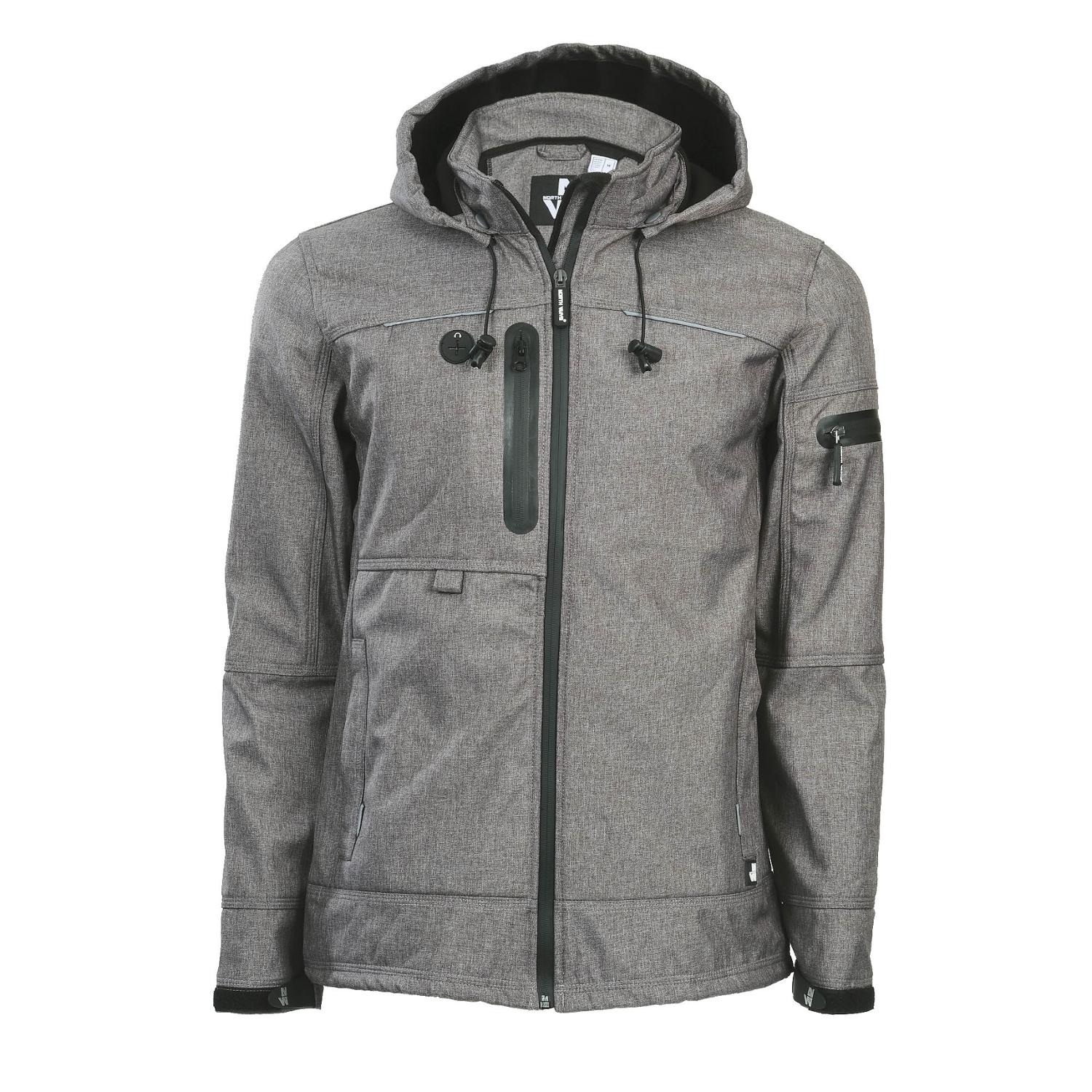 Nine worths FLORES Grey, Waterproof Jacket, L