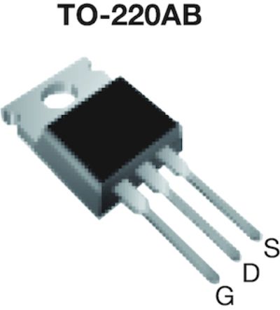 Vishay E Type N-Channel MOSFET, 4.4 A, 800 V, 3-Pin TO-220
