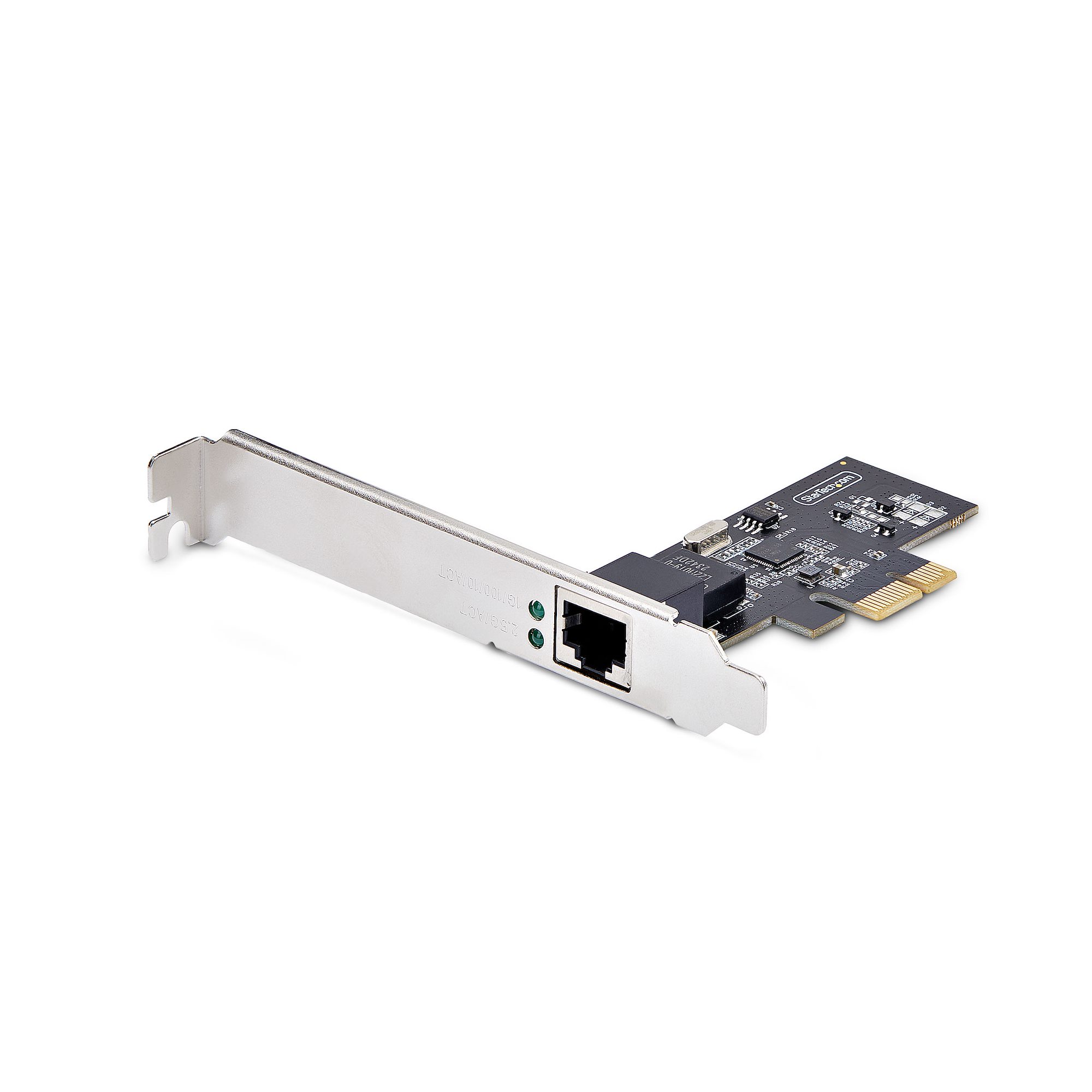StarTech.com 1 Port PCIe RJ45 Network Card, 2.5G/1G/100M/10M