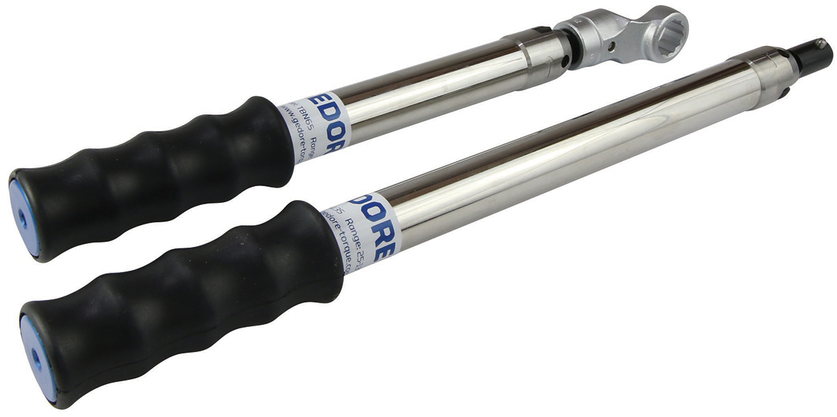 Gedore Breaking Torque Wrench, 5 → 25Nm, Round Drive, 16mm Insert - RS Calibrated