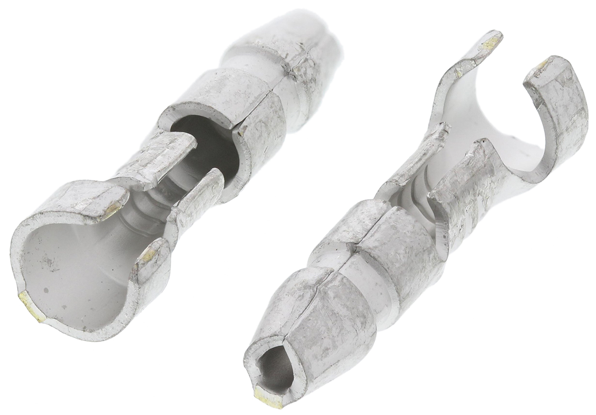 TE Connectivity, 170020 Uninsulated Crimp Bullet Connector, 0.5mm² to 2.27mm², 20AWG to 14AWG, 3.5mm Bullet diameter