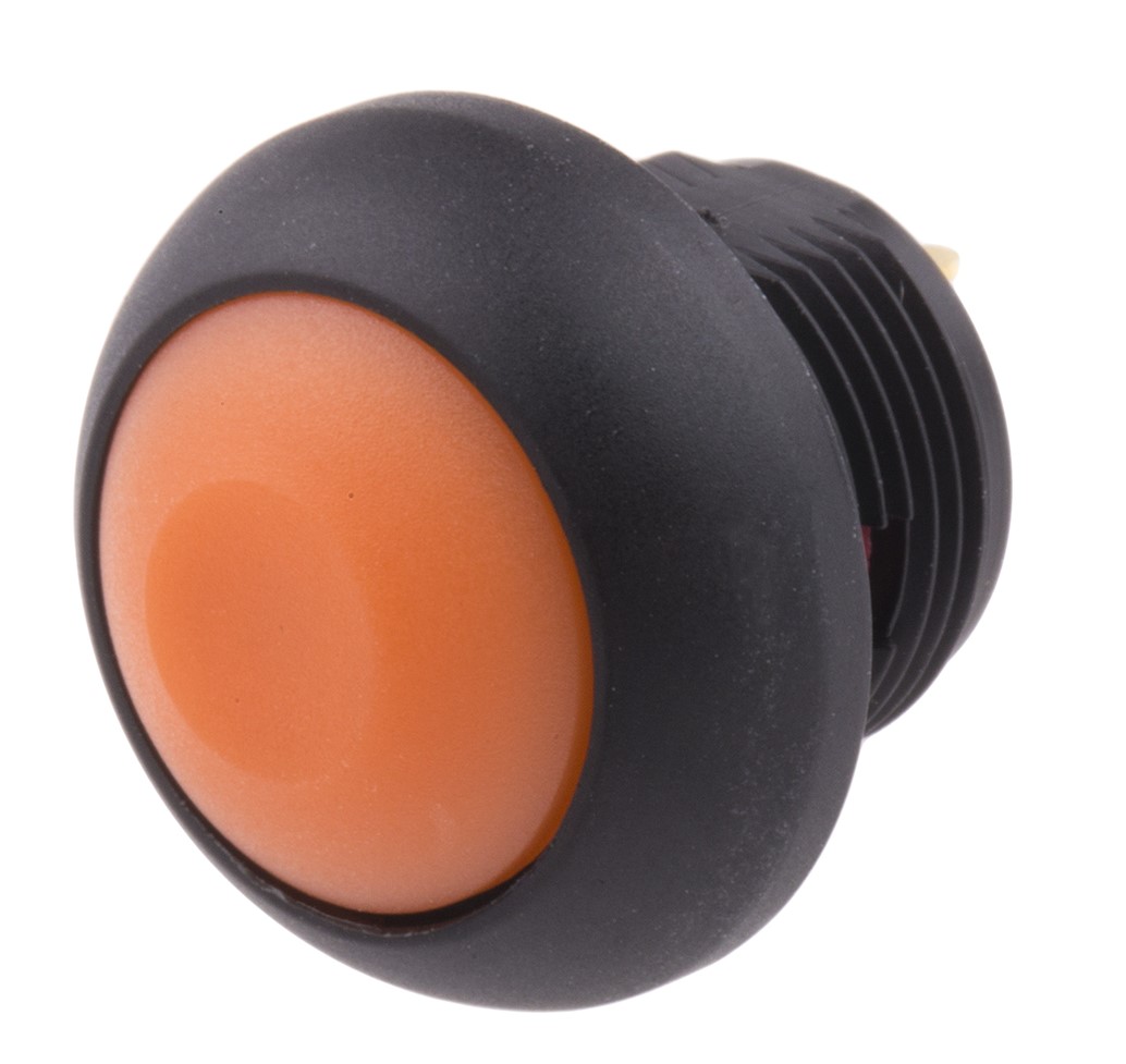 RS PRO Miniature Push Button Switch, Momentary, PCB, 13.6mm Cutout, SPST, 32/125V ac, IP67