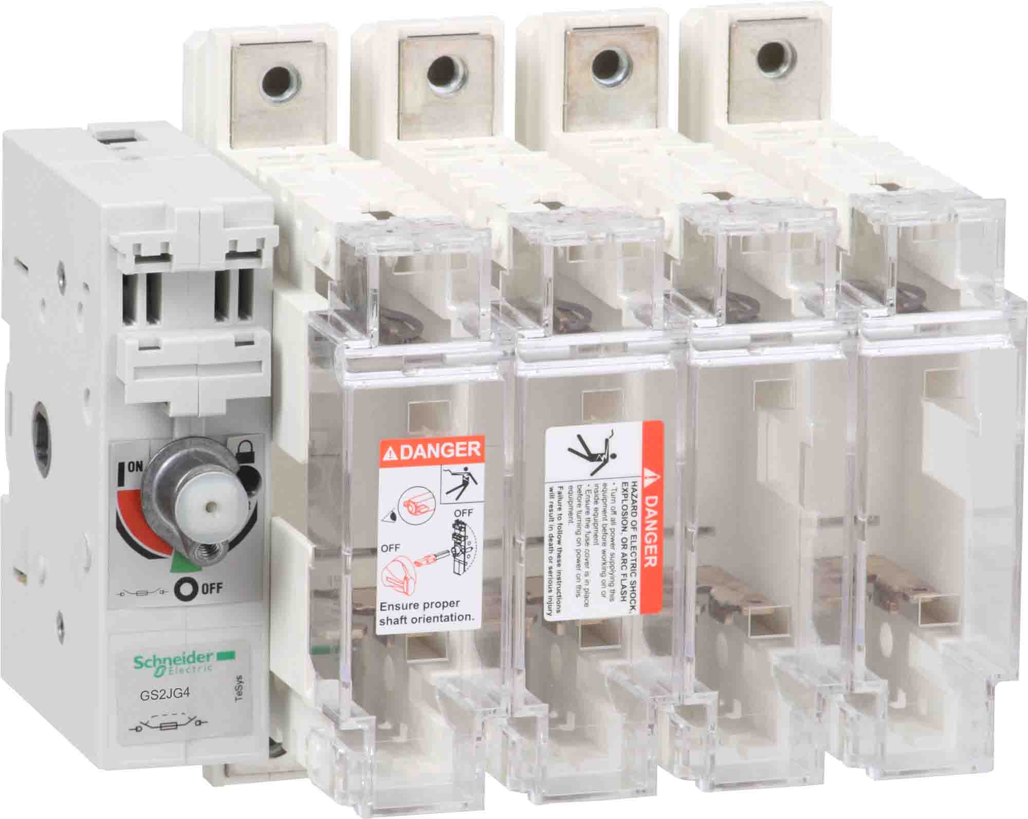 Schneider Electric Fuse Switch Disconnector, 4 Pole, 100A Max Current, 100A Fuse Current