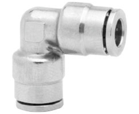 Norgren PNEUFIT 10 Series Straight Fitting, Push In 10 mm to Push In 10 mm, Tube-to-Tube Connection Style