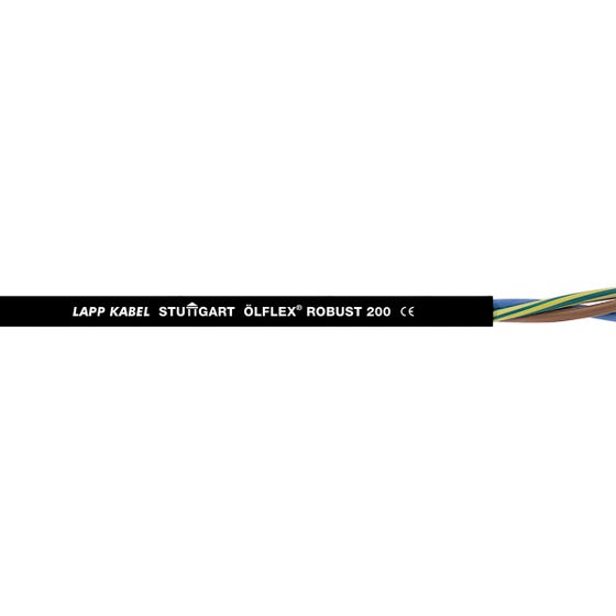 Lapp OLFLEX Control Cable, 3 Cores, 1.5 mm² CSA, Screened, 100 m, Black Polyvinyl Chloride Sheath