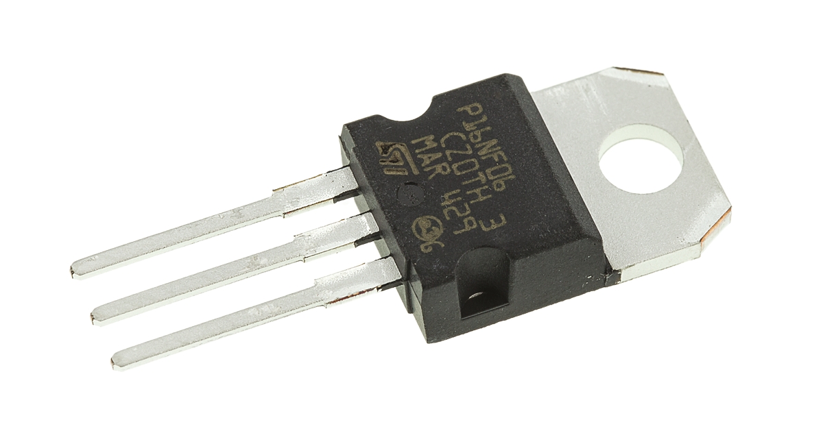 STMicroelectronics STripFET Type N-Channel MOSFET, 16 A, 60 V Enhancement, 3-Pin TO-220