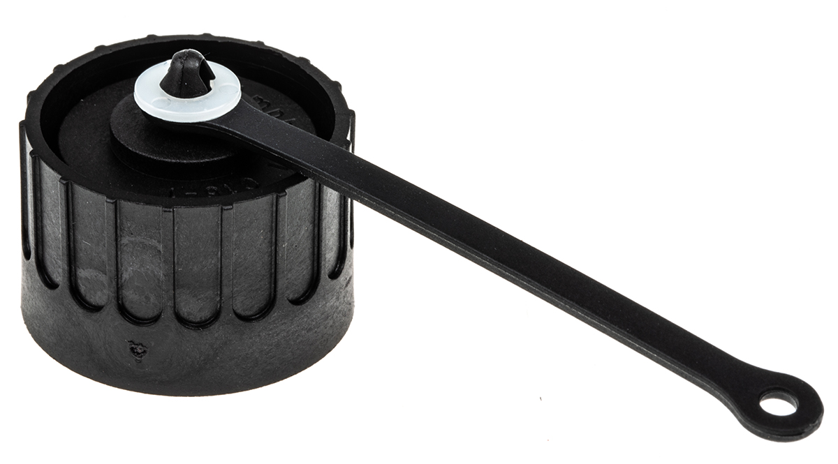 Amphenol Industrial Eco-Mate Socket Dust Cap IP65 Rated, Nylon