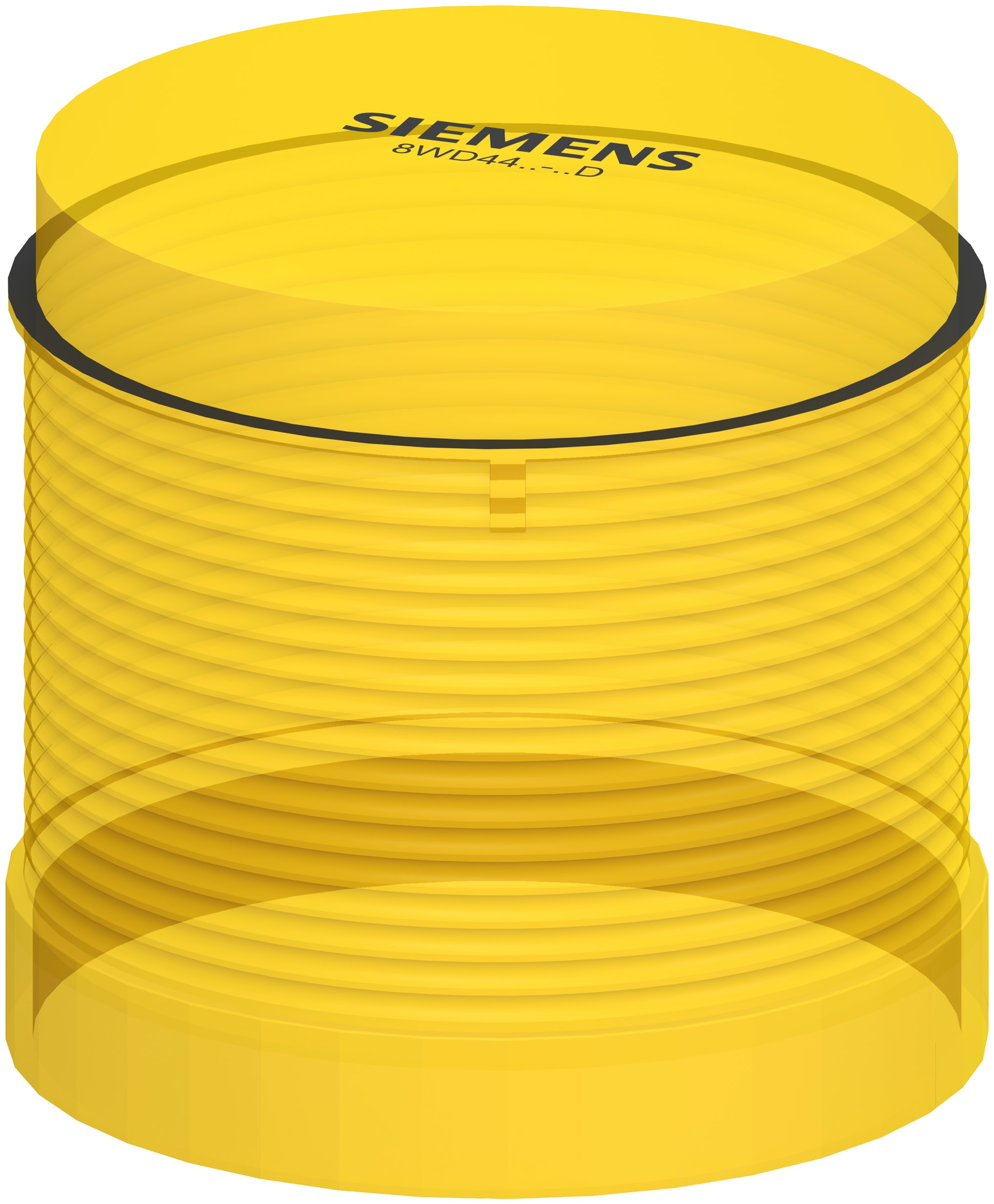 Siemens 8WD44 Series Yellow Flashing Effect Beacon Unit, 24 V dc, Xenon Bulb, DC, IP65