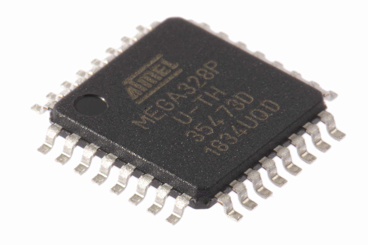 Microchip, 8 bit AVR, megaAVR Microcontroller, 20 MHz, 32kB FLASH, 32-Pin TQFP