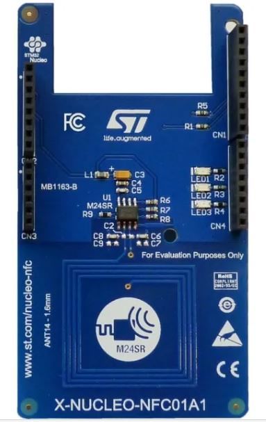 STMicroelectronics Dynamic NFC Tag Expansion Board NFC Expansion Board X-NUCLEO-NFC101A1