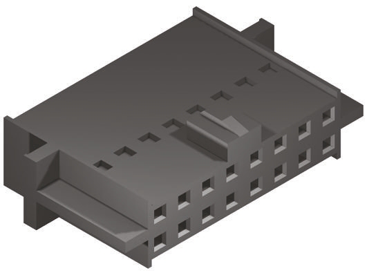 Molex, C-Grid III Female Connector Housing, 2.54mm Pitch, 40 Way, 2 Row