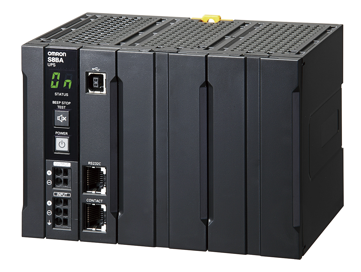 Omron 24V dc Input DIN Rail Uninterruptible Power Supply (240W)