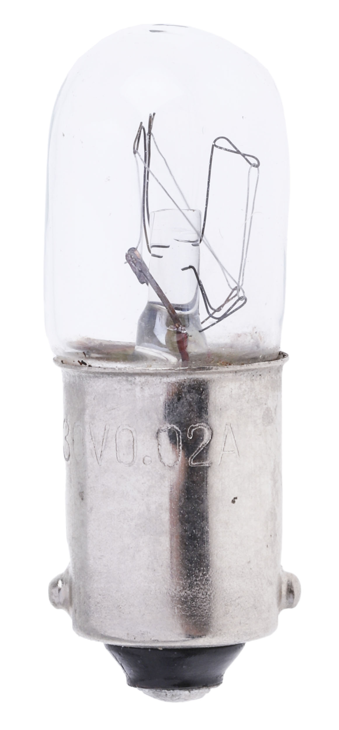 RS PRO BA9s Indicator Light, Clear, 130 V, 20 mA, 1000h