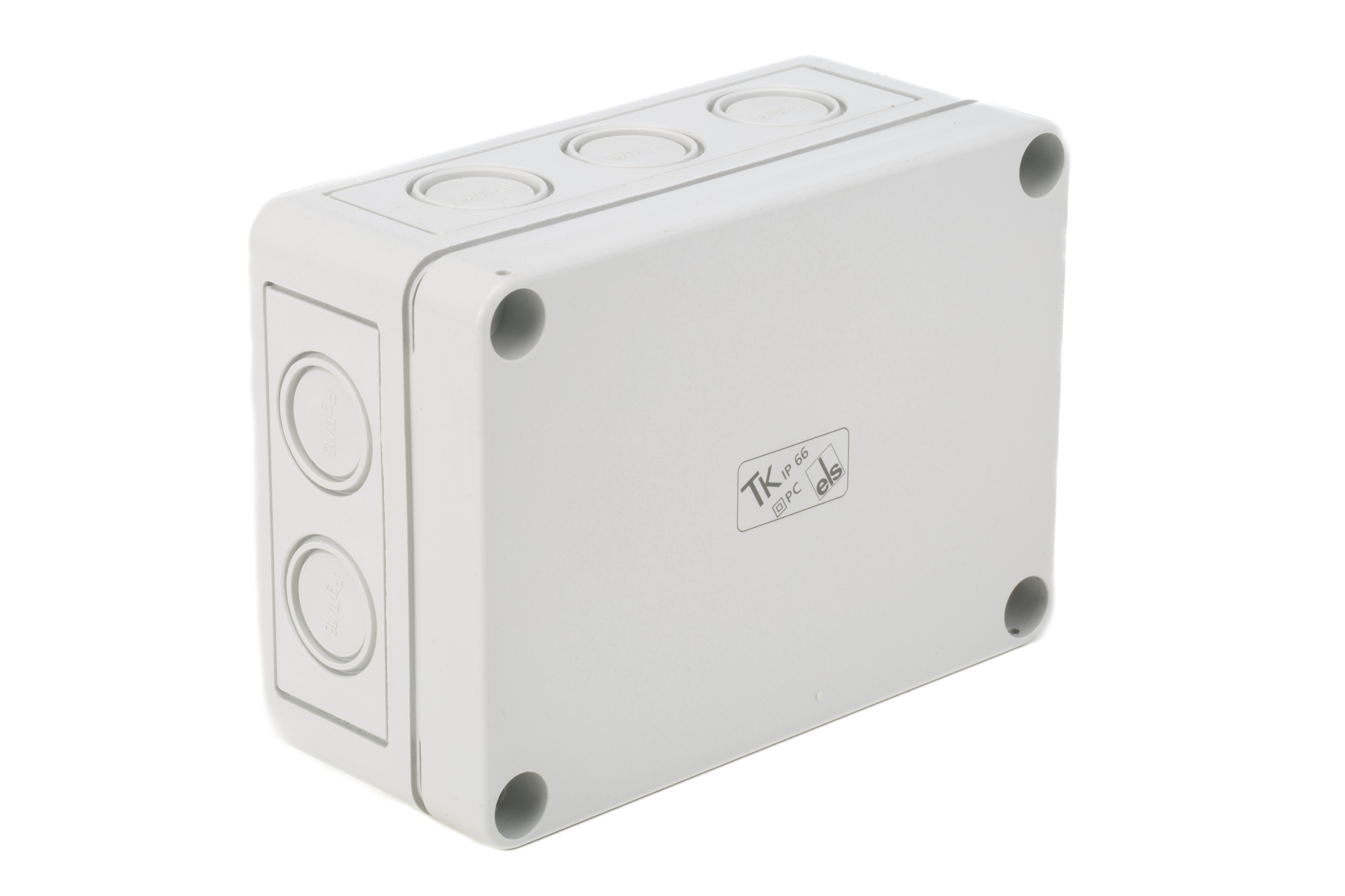 Spelsberg TK PC Series Grey Polycarbonate Junction Box, IP66, 130 x 94 x 57mm