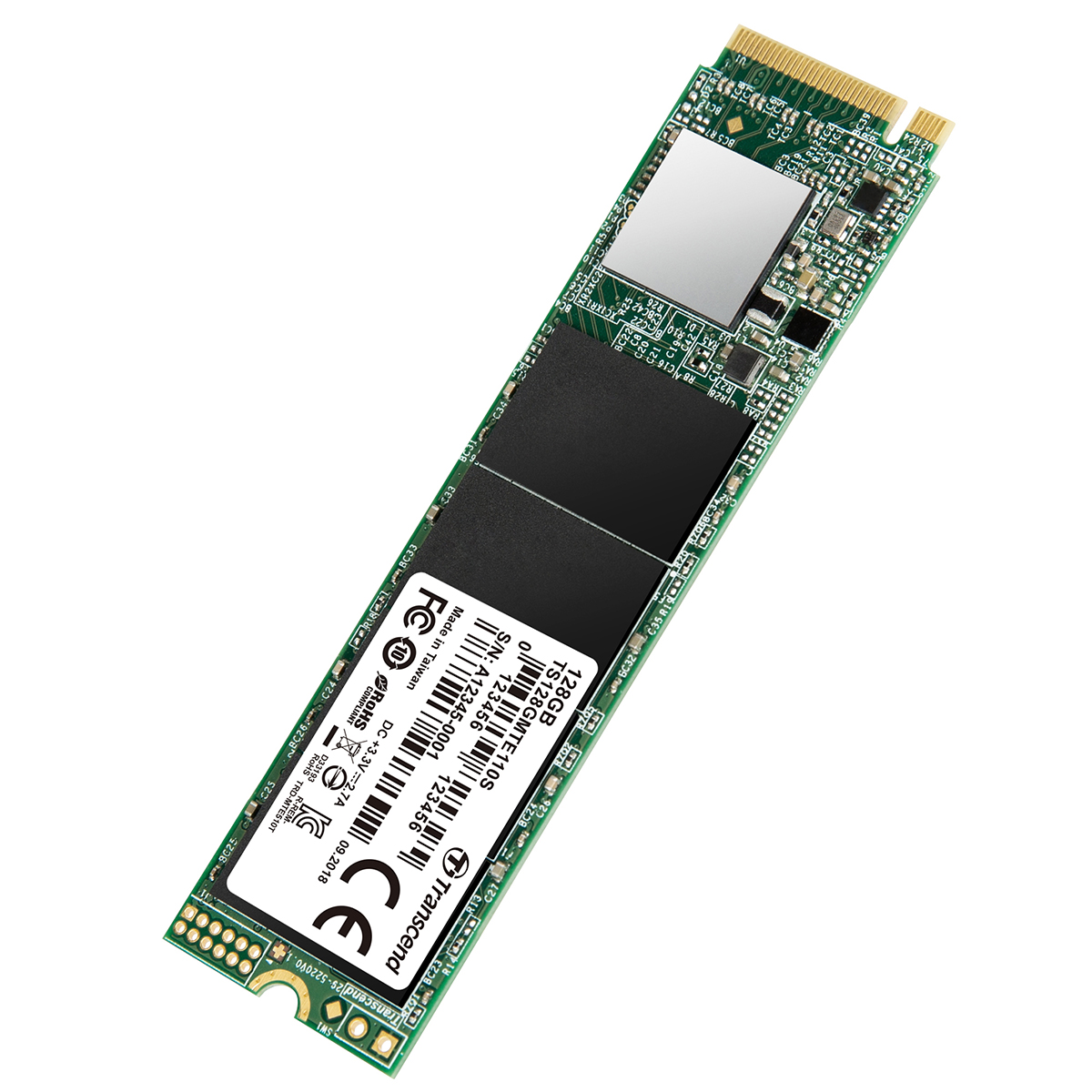 Transcend MTE110S M.2 128 GB Internal SSD