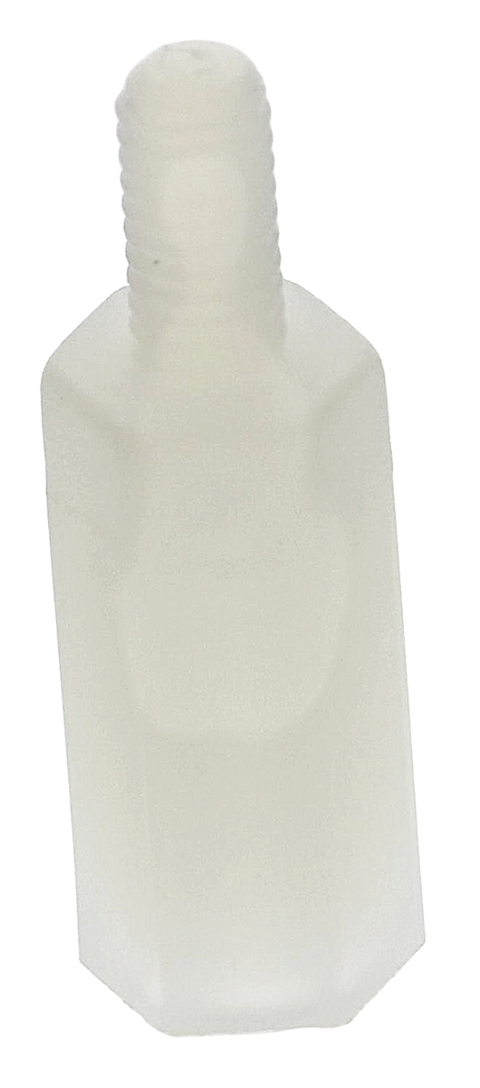 RS PRO Standoff, M3 x M3 Thread, 12.7mm Body, Nylon 66, Male/Female, 6mm Stud