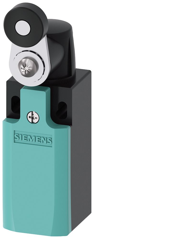 Siemens 3SE5 Series Roller Limit Switch, 1NC/1NO, IP65, Plastic Housing, 400V ac Max, 4A Max