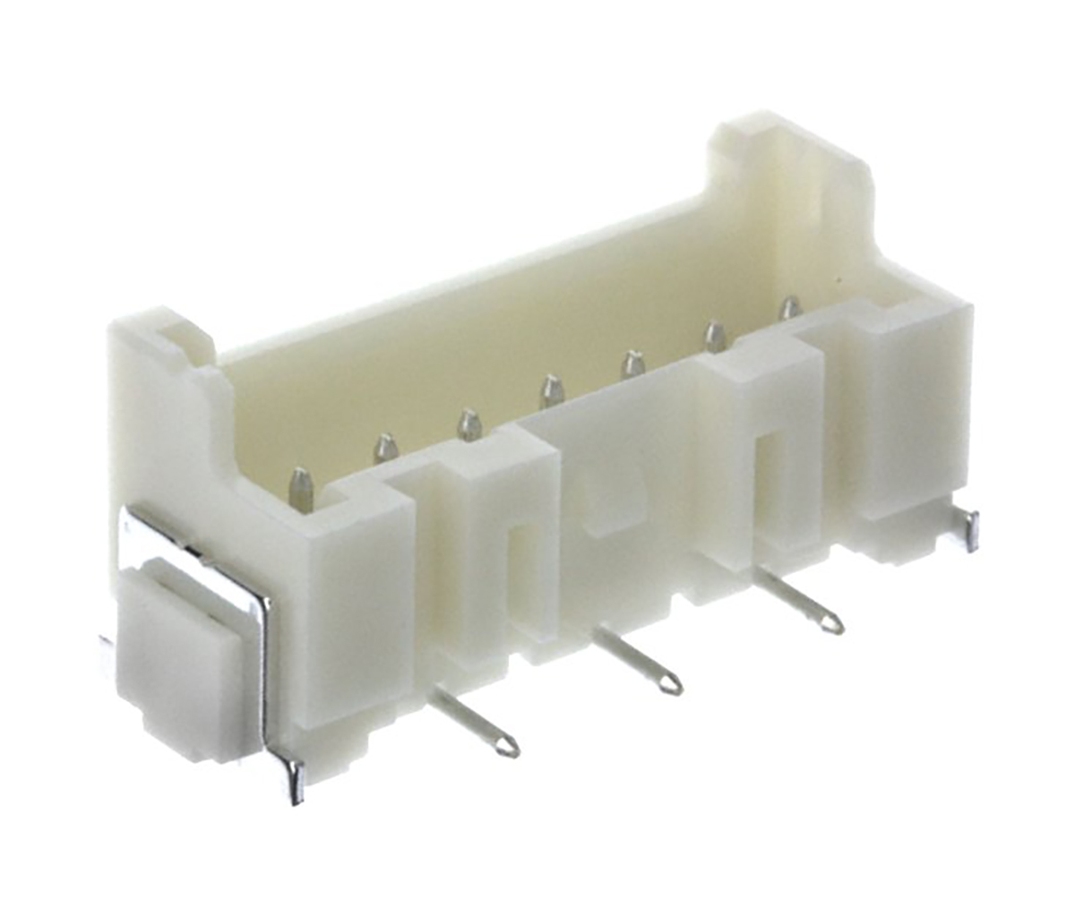 JST XA Series Straight Surface PCB Header, 7 Contact(s), 2.5 mm Pitch, 1 Row, Shrouded