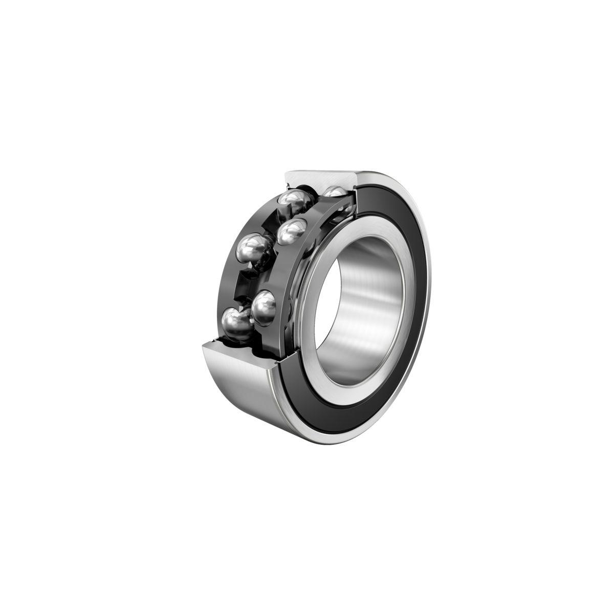 FAG 3210-BD-XL-2HRS-TVH-C3 2 Row Ball Bearing - 50 mm ID, 90 mm OD 30.2 mm Race Width