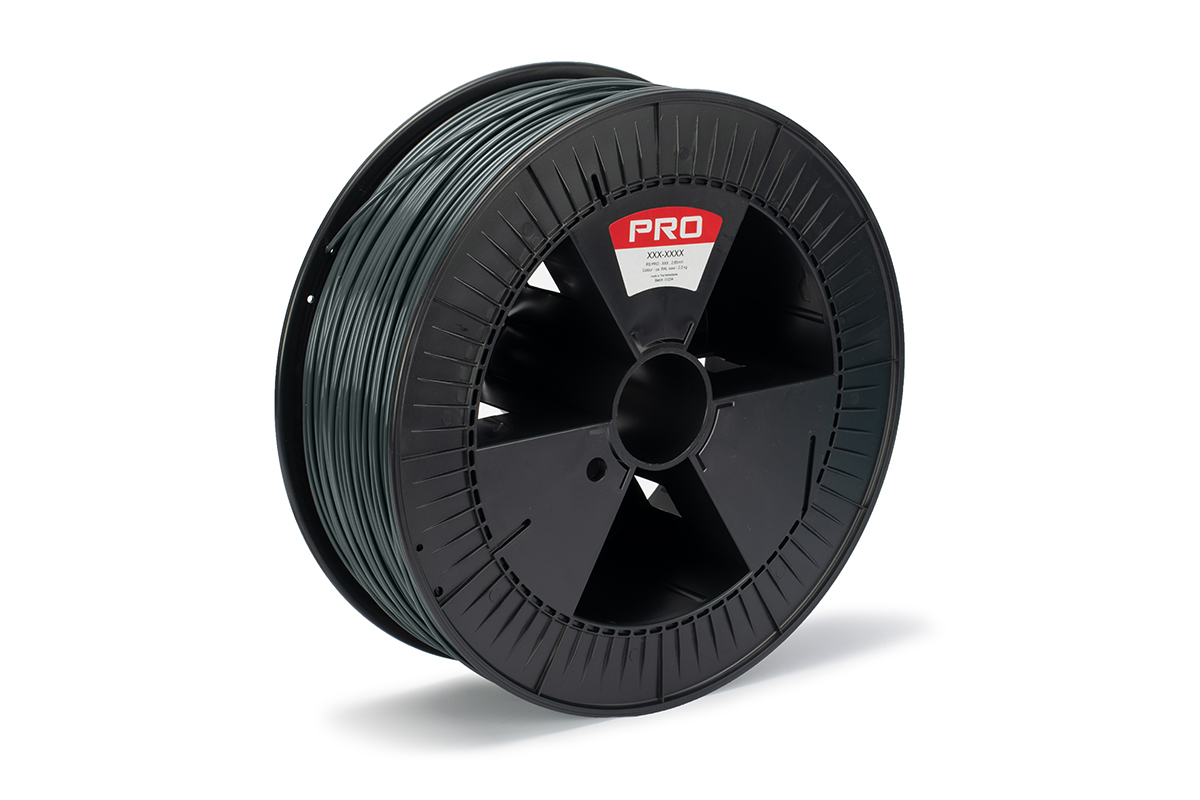 RS PRO 1.75mm Grey PLA 3D Printer Filament, 2.3kg
