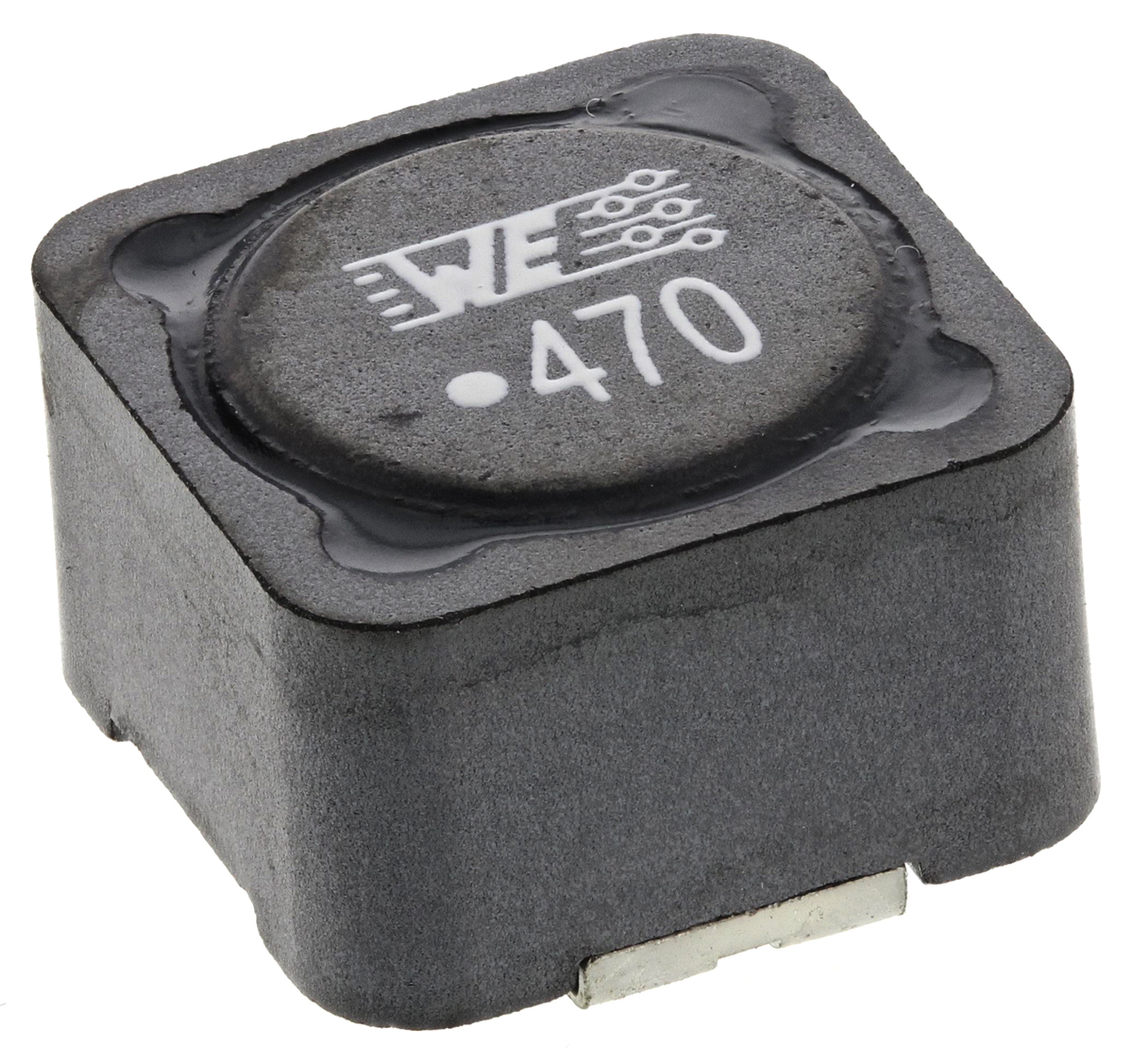 Wurth Elektronik, WE-PD, 1280 Yes Wirewound Surface Mount Inductor with a Ferrite Core, 47 μH Wirewound ±20 % 2.7 A Idc