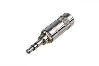 RS PRO Jack Connector 3.5 mm Cable Mount Stereo Plug, 3Pole