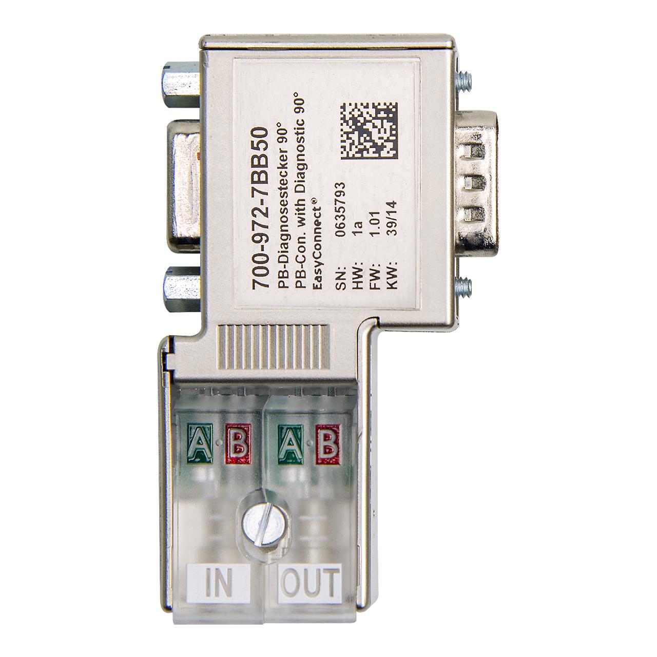 Helmholz GmbH & Co. KG 972-7BB Series BUS Connector for Use with Fieldbus Application, 4.75 → 5.25 V