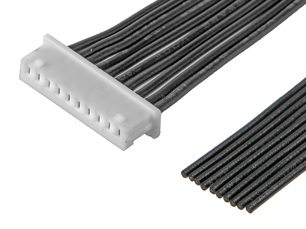 Molex 10 Way Female PicoBlade Unterminated Wire to Board Cable, 75mm