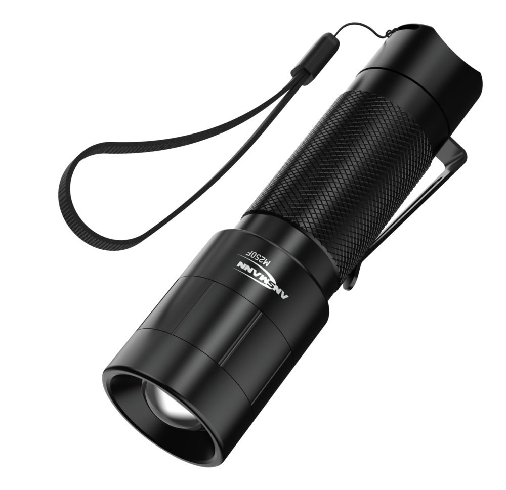Ansmann M LED Torch Black 260 lm, 123 mm