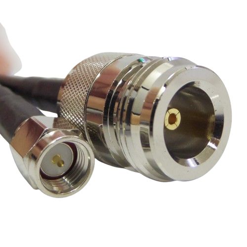 Siretta ASMN Series Male SMA to Female Type N, 3 m 50 Ω