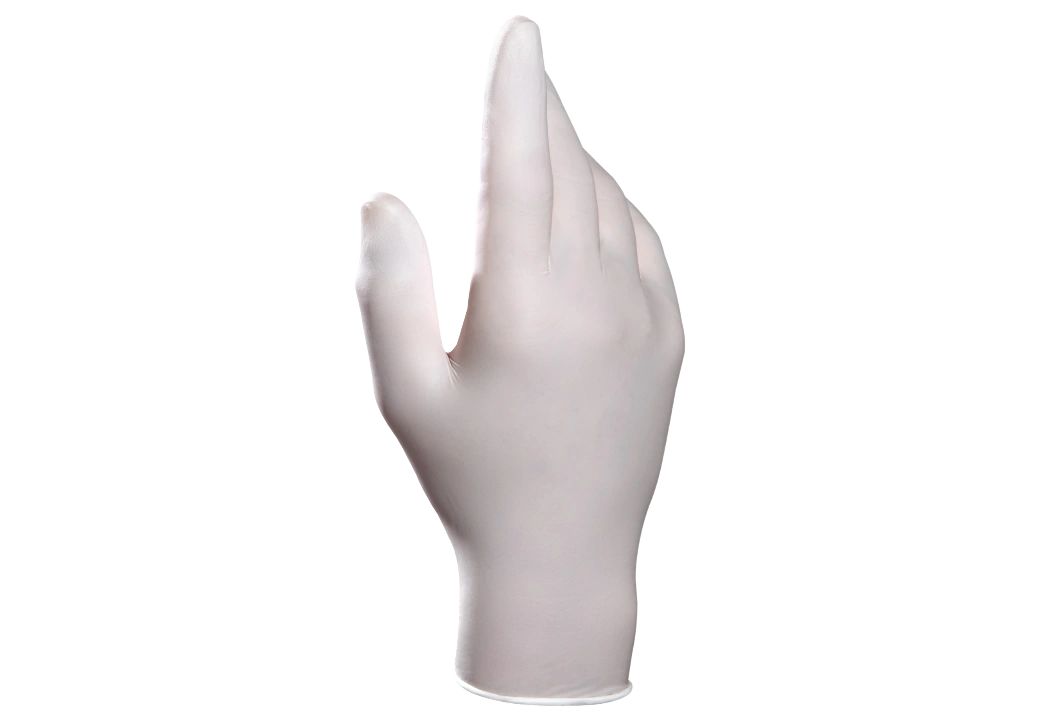 Mapa Solo 987 White Nitrile Disposable Gloves, Size 9, 100Pairs per Pack