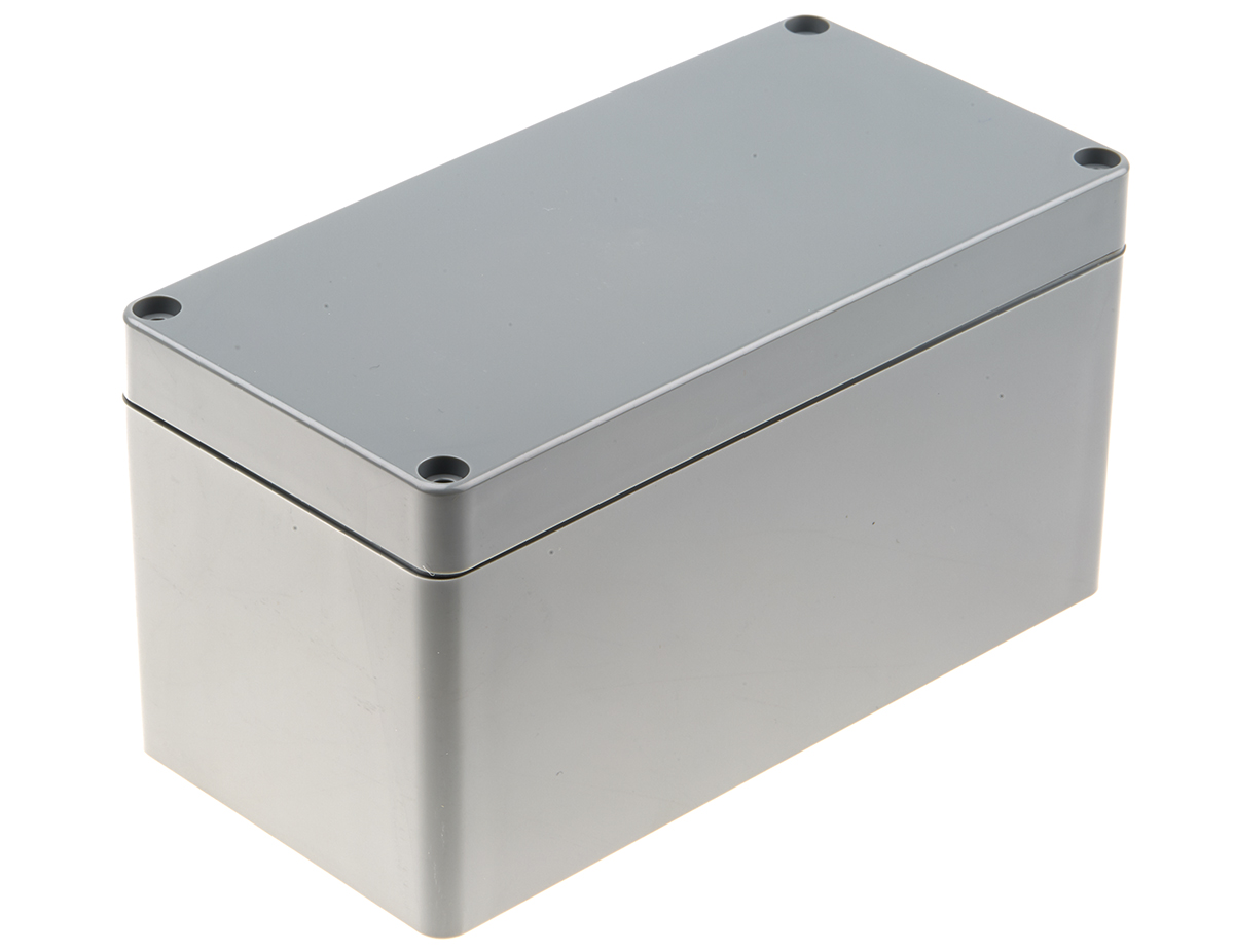 Takachi Electric Industrial GA Series Ivory White ABS Enclosure, IP54, Ivory White Lid, 80 x 160 x 90mm