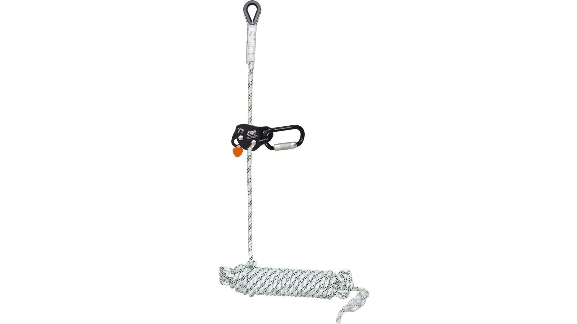KRATOS SAFETY Safety Rope Fall Arrest Kit Twist Lock Snap Hook Single