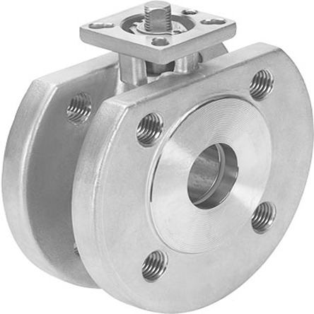 Festo Stainless Steel 2 Way, Ball Valve, Threaded, 40mm, 40bar Operating Pressure