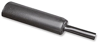 TE Connectivity Adhesive Lined Heat Shrink Tubing, Black 115mm Sleeve Dia. x 1.2m Length 3:1 Ratio, RMW Series