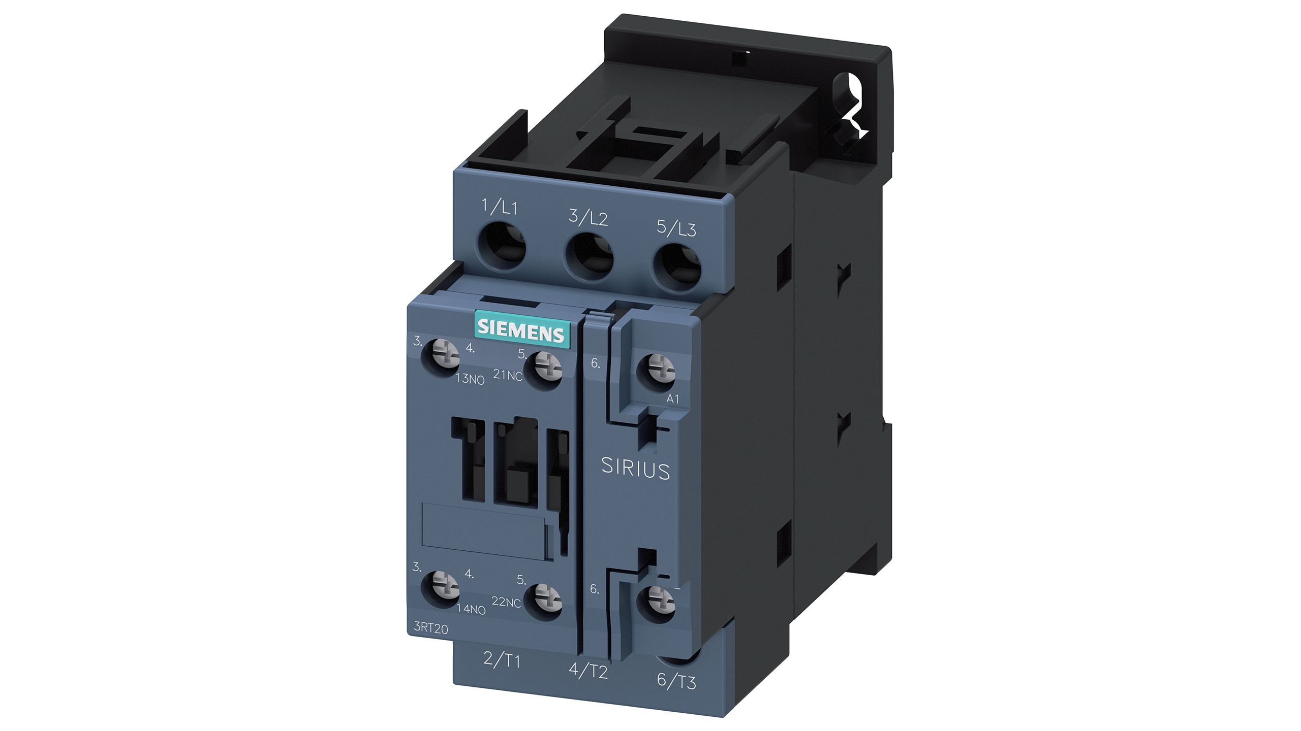 Siemens SIRIUS 3RT Size S0, 3RT2 Contactor, 3-Pole, 15 kW, 1NO + 1NC
