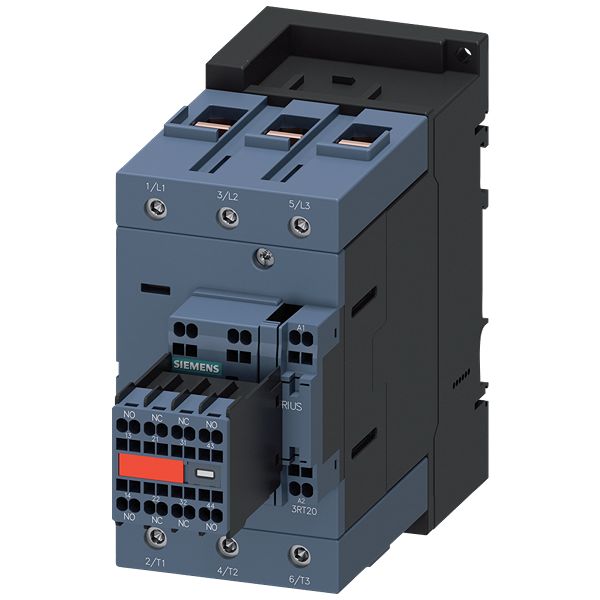Siemens 3RT Contactor, 24 V dc Coil, 3-Pole, 30 A, 37 kW 24 V, 1 NO/1 NC, 1kV