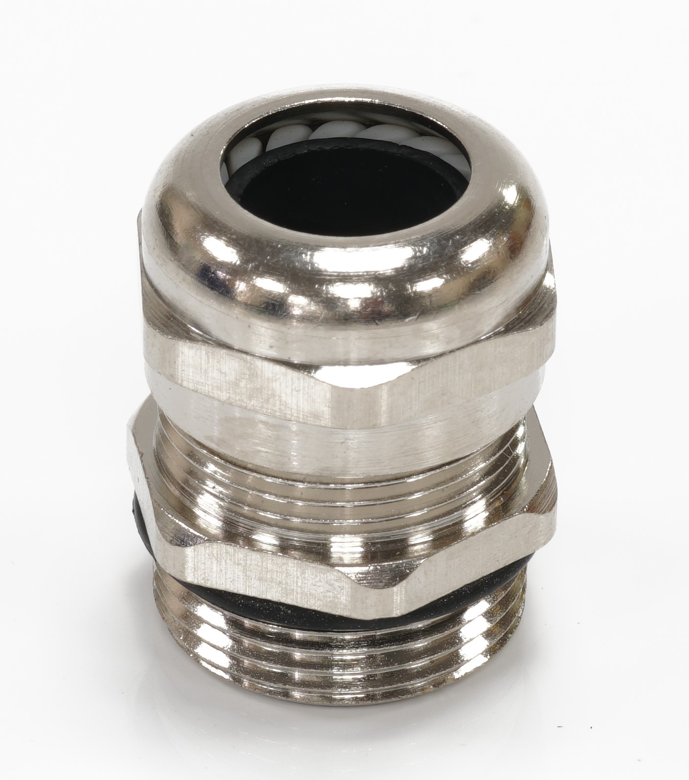RS PRO Metal Cable Gland Thread Size PG16, For Use With Heavy Duty Power Connector