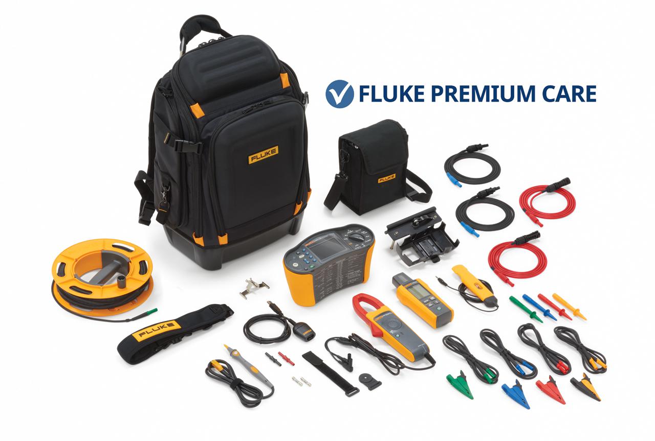 Fluke SMFT-1000/FPC EU Multifunction Tester, 1000V , Earth Resistance Measurement With Optical USB