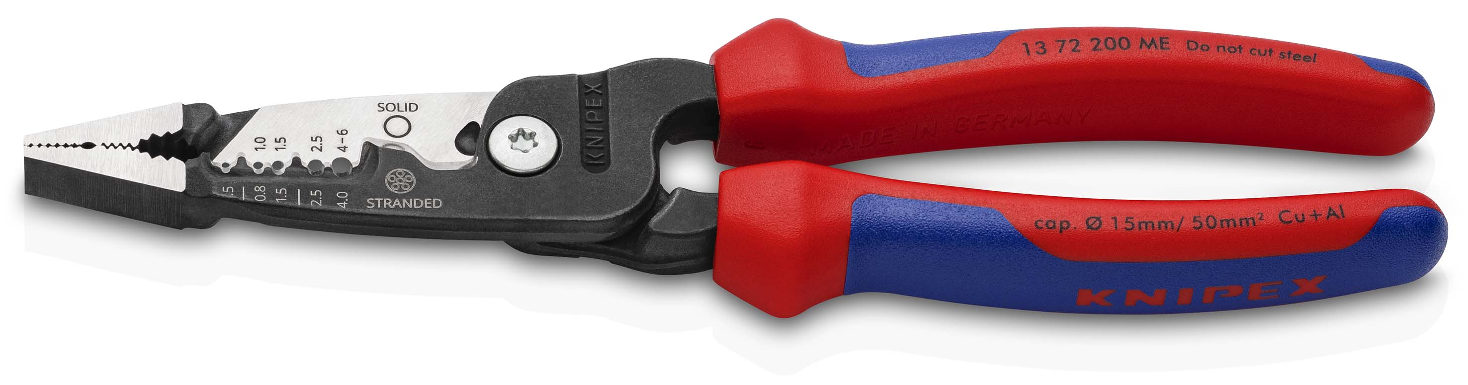 Knipex 13 Series Wire Stripper Multifunction Wire Stripper, 200 mm Overall