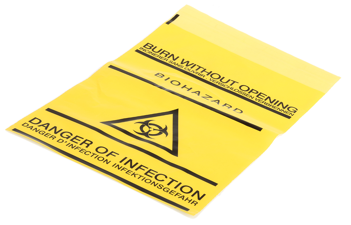 Biohazard Bag 295mm 195mm