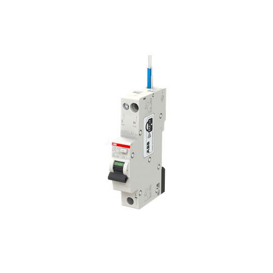 ABB RCBO, 32A Current Rating, 1P+N Poles, 30mA Trip Sensitivity, Type B, System Pro M Compact Range