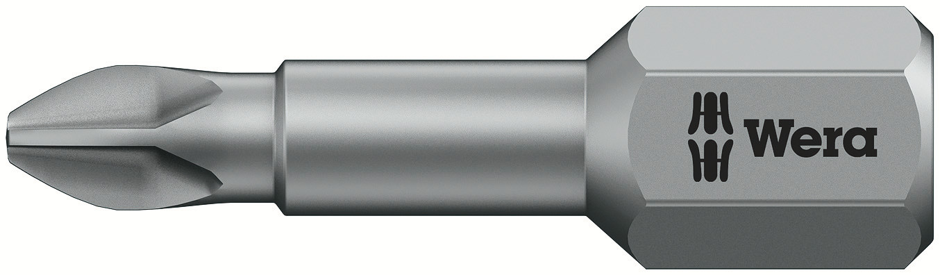 Wera Phillips Screwdriver Bit, PH1 Tip