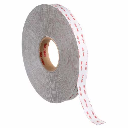 3M 4956F, VHB Grey Foam Tape, 25.0mm x 33.0m, 1.50mm Thick