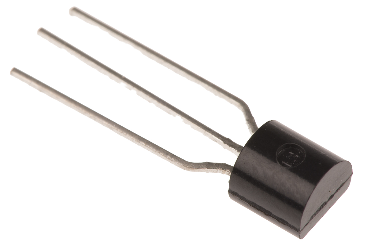 onsemi BC547CTA NPN Transistor, 100 mA, 45 V, 3-Pin TO-92