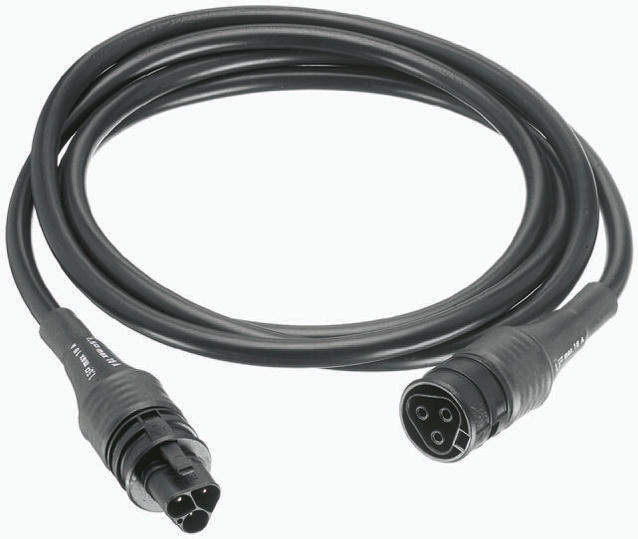 Wieland H05W Series Cable Assembly, 3-Pole, Male to Female, 20A